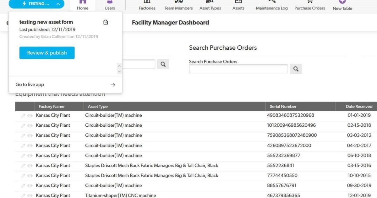 Sandbox Best Practice for Application Development Quickbase