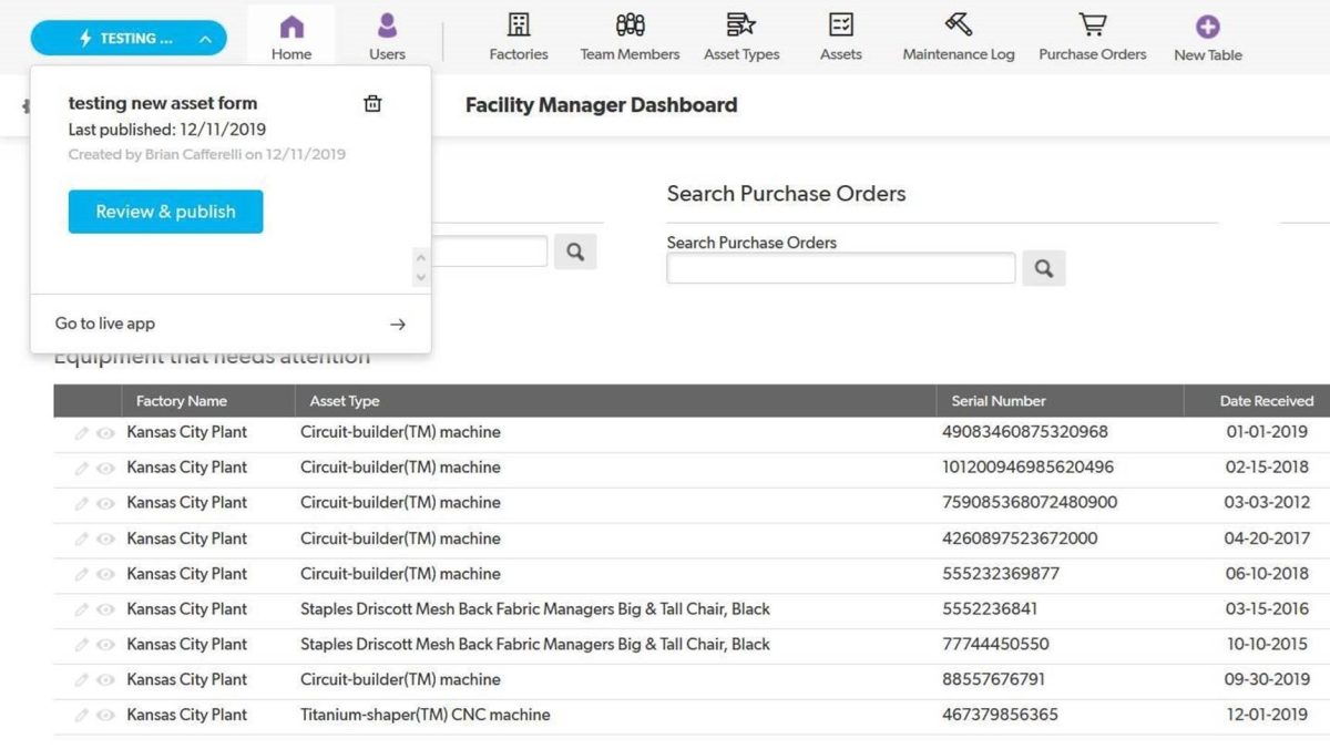 Sandbox Best Practice for Application Development Quickbase