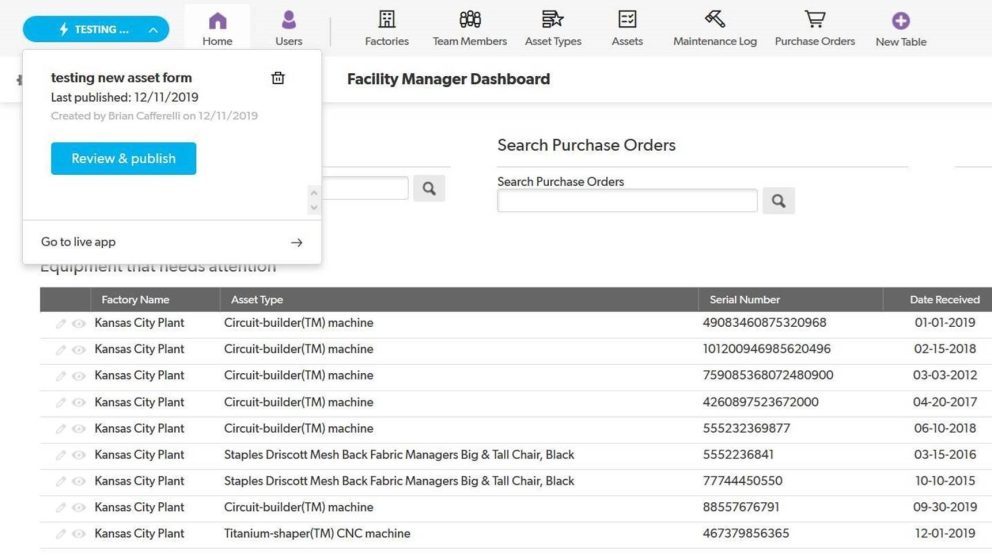 Sandbox Best Practice for Application Development Quickbase