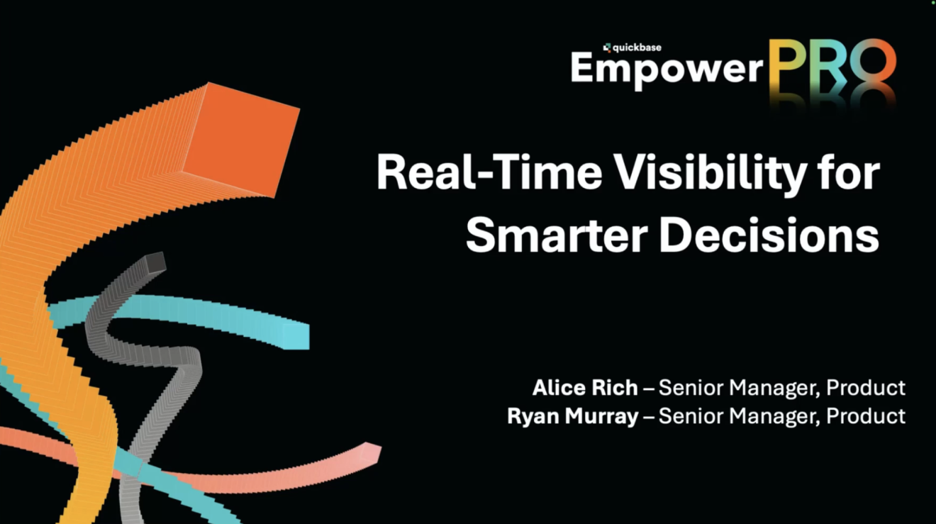 Real-time visibility for smarter decisions