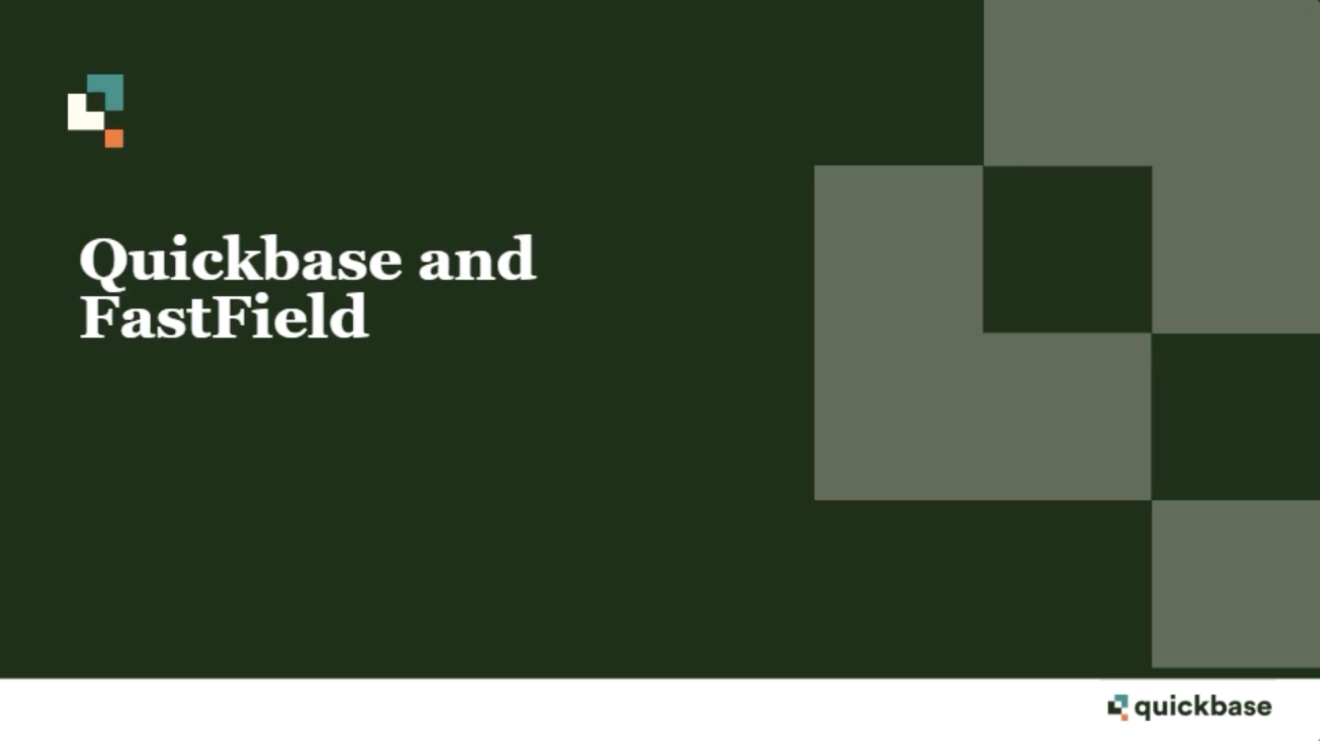 Quickbase + FastField: Better Together webinar