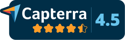 4.5 stars on Capterra
