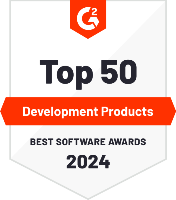 Quickbase is in the Top 50 of Development Products for 2024 from G2