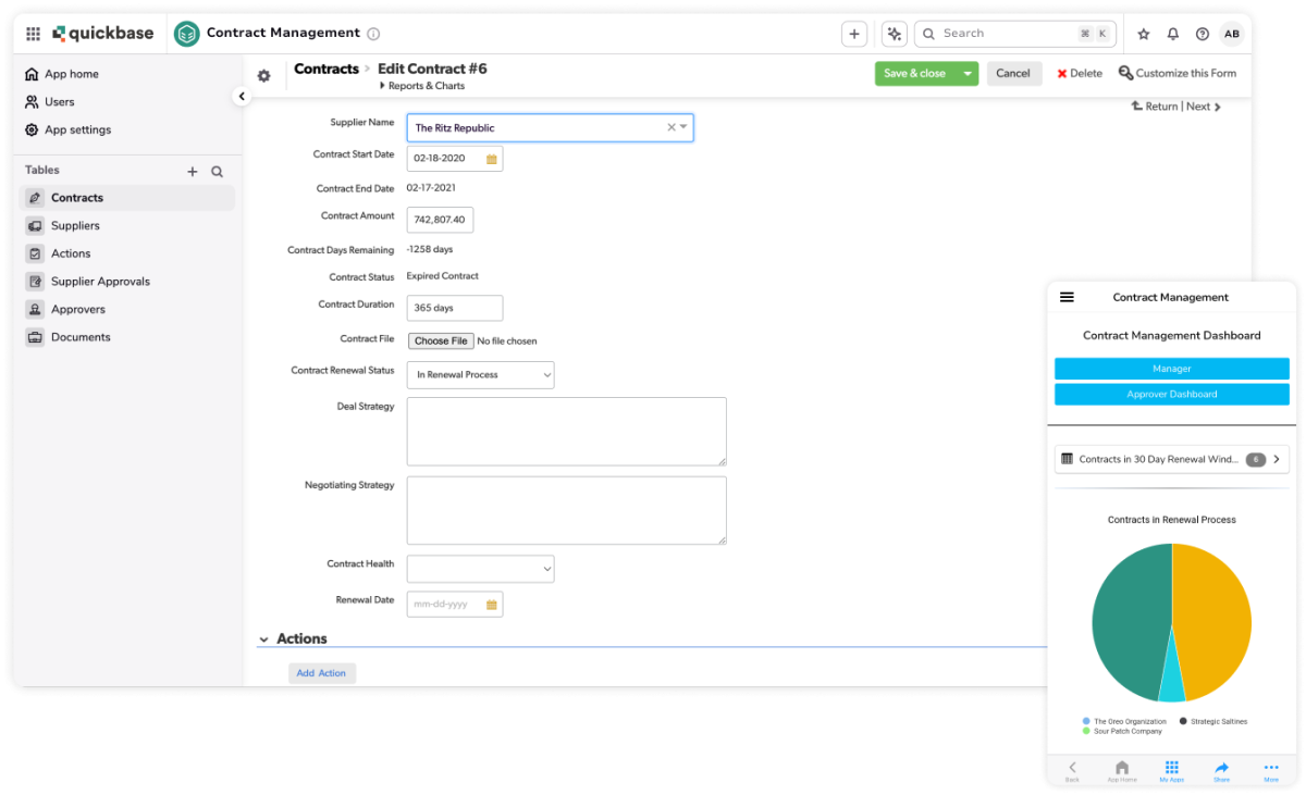 Database Software | Quickbase Customizable Database Software
