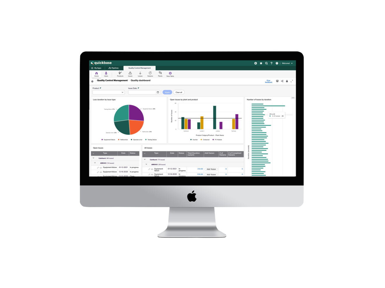 Supply Chain Management Software Quickbase